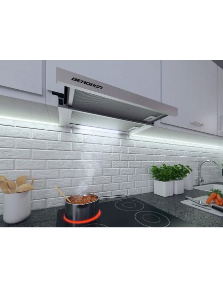 Berdsen BE-60-LW teleskopinis gartraukis 60 cm INOX Berdsen BE-60-LW teleskopinis gartraukis 60 cm INOX
