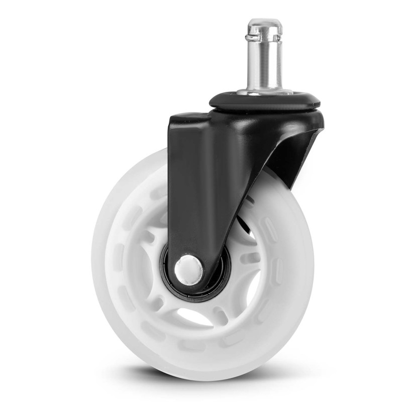 Skaidrūs guminiai ratukai foteliams Sofotel 5 vnt.