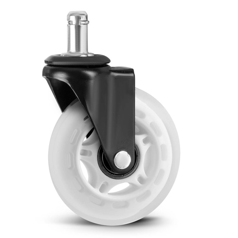 Skaidrūs guminiai ratukai foteliams Sofotel 5 vnt.