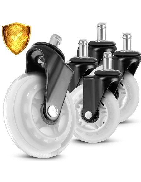 Skaidrūs guminiai ratukai foteliams Sofotel 5 vnt. Skaidrūs guminiai ratukai foteliams Sofotel 5 vnt.