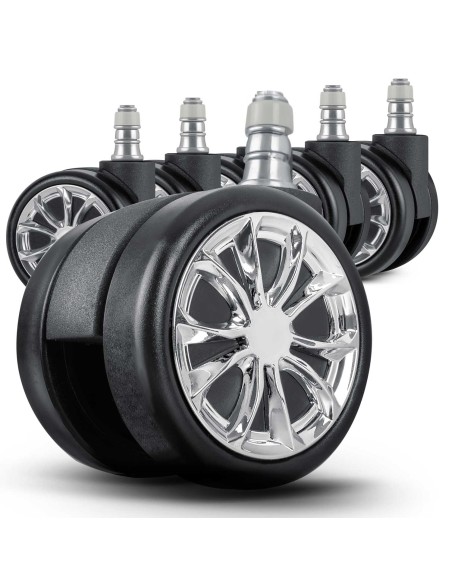 Guminiai ratukai foteliams juodi Sofotel 5 vnt. Guminiai ratukai foteliams juodi Sofotel 5 vnt.