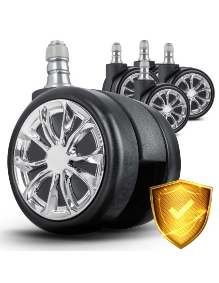 Guminiai ratukai foteliams juodi Sofotel 5 vnt. Guminiai ratukai foteliams juodi Sofotel 5 vnt.