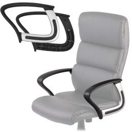 Juodi porankiai EG-228 kėdei