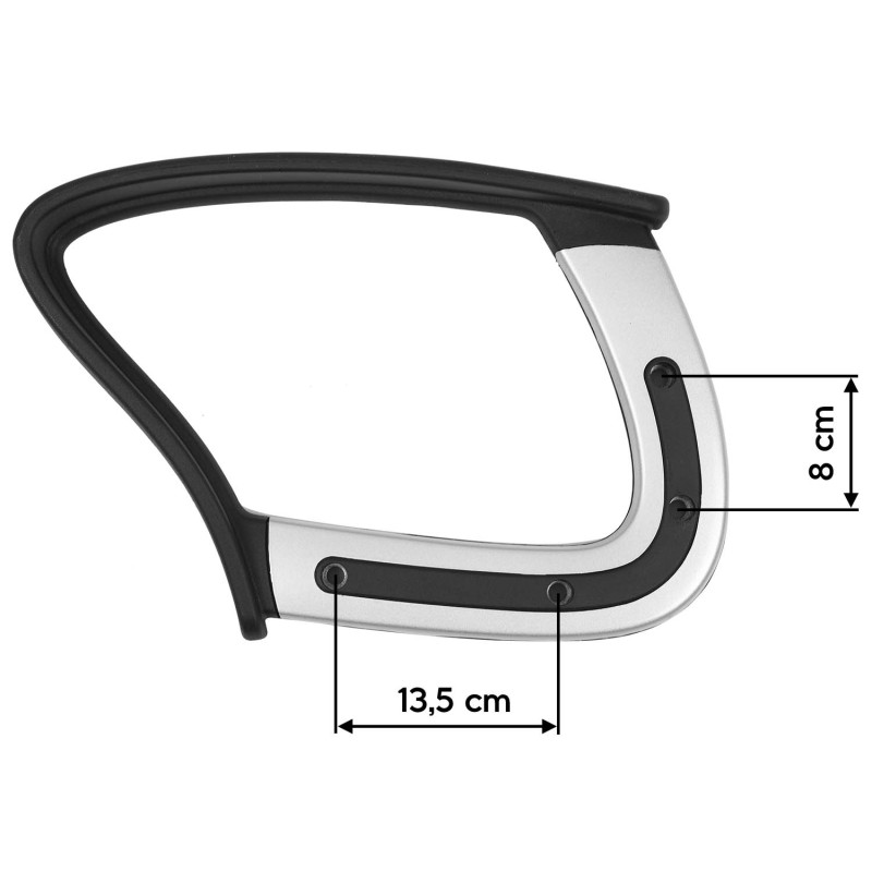 Juodi porankiai EG-228 kėdei