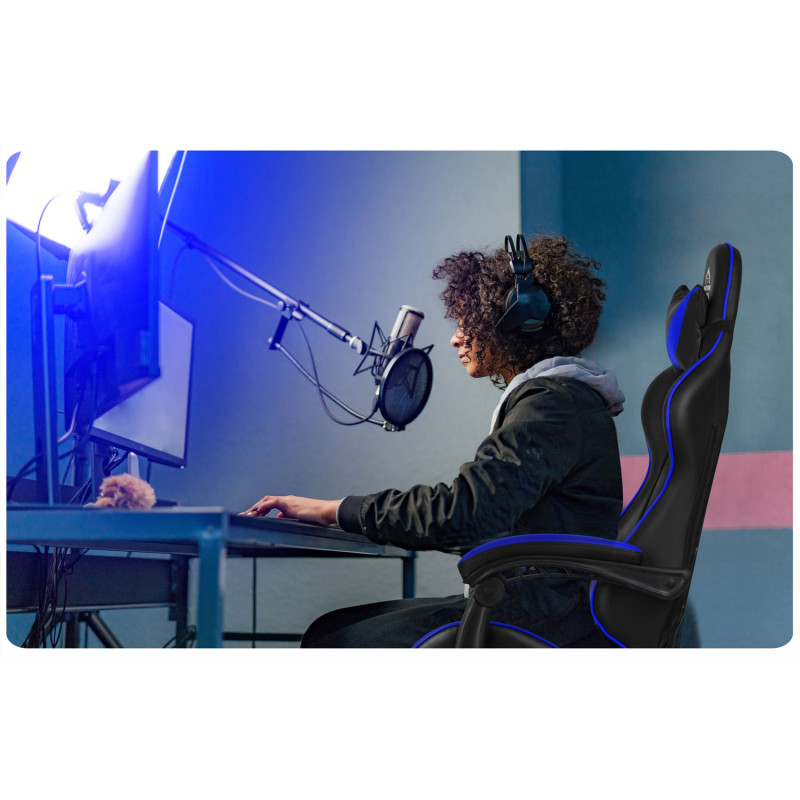 Porankiai foteliui Cerber mėlyna pora