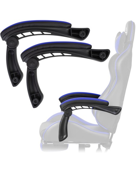 Porankiai foteliui Cerber mėlyna pora Porankiai foteliui Cerber mėlyna pora