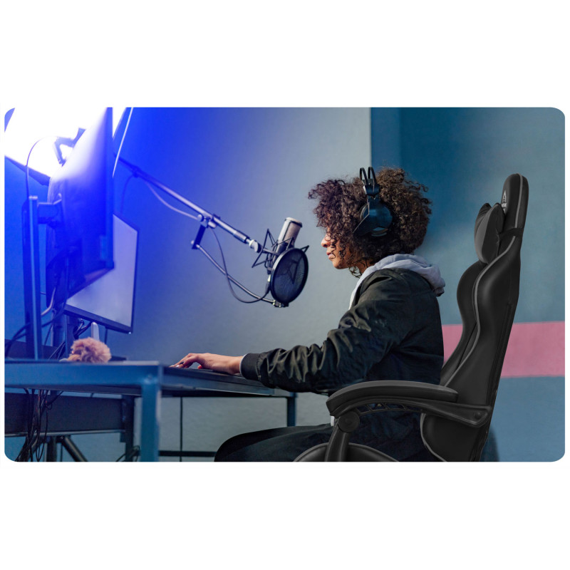 Porankiai foteliui Cerber pilka pora