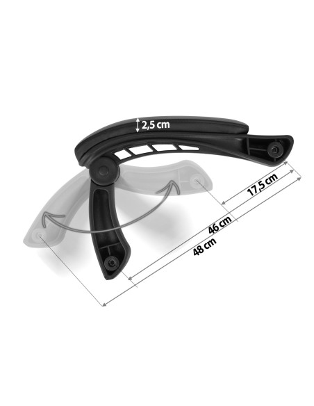 Porankiai foteliui Cerber pilka pora Porankiai foteliui Cerber pilka pora