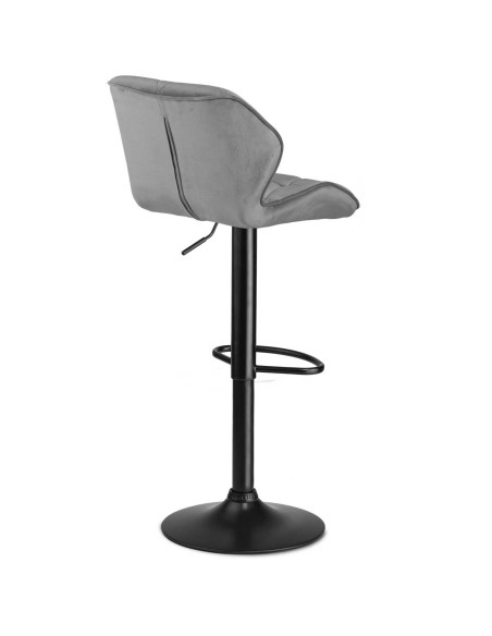 Castel šviesiai pilka baro kėdė su atlošu Castel šviesiai pilka baro kėdė su atlošu