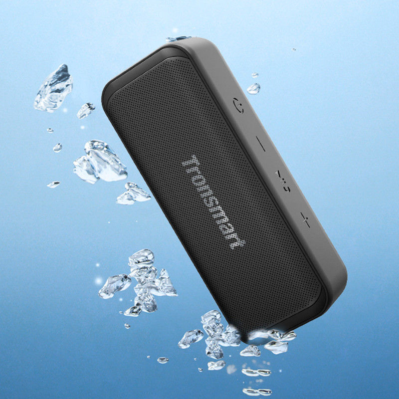 10 W T2 Mini belaidis Bluetooth garsiakalbis pilkas