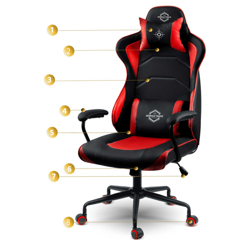 Žaidimų kėdė Sotel Katarina - raudona - 2590