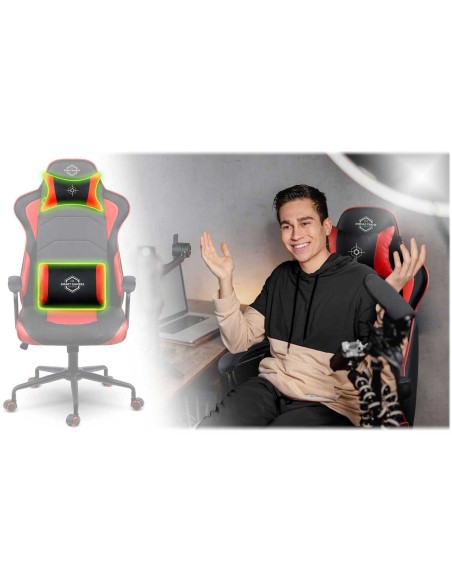 Žaidimų kėdė Sotel Katarina - raudona - 2590 Žaidimų kėdė Sotel Katarina - raudona - 2590