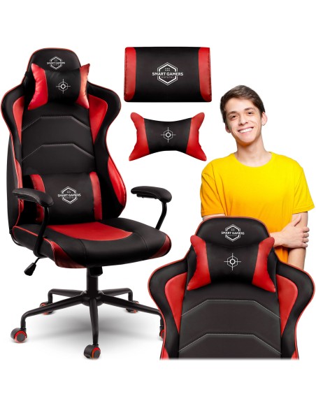 Žaidimų kėdė Sotel Katarina - raudona - 2590 Žaidimų kėdė Sotel Katarina - raudona - 2590