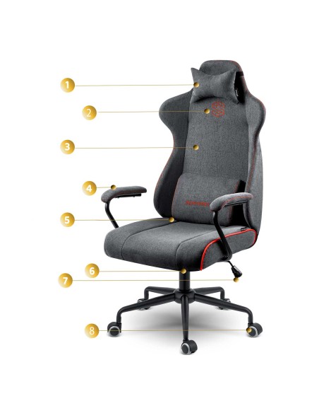 Sofotel Werona biuro fotelis - pilkas - 2583 Sofotel Werona biuro fotelis - pilkas - 2583