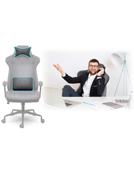 Sofotel Werona biuro fotelis - pilkas - 2583 Sofotel Werona biuro fotelis - pilkas - 2583