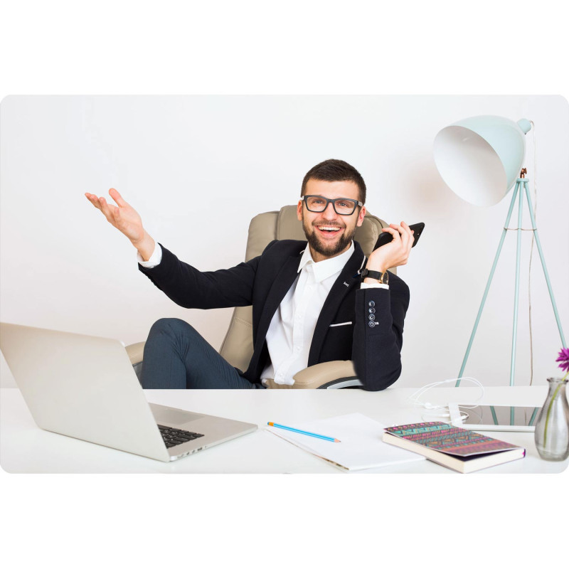 Porankiai foteliui Porto smėlio spalvos