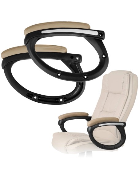 Porankiai foteliui Porto smėlio spalvos Porankiai foteliui Porto smėlio spalvos