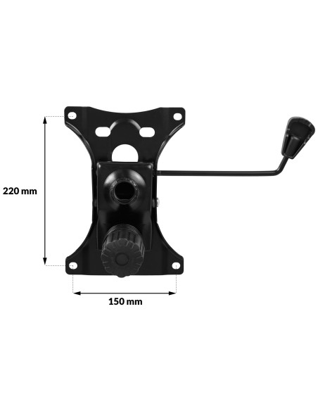 TILT mechanizmas 15x22 biuro kėdėms TILT mechanizmas 15x22 biuro kėdėms