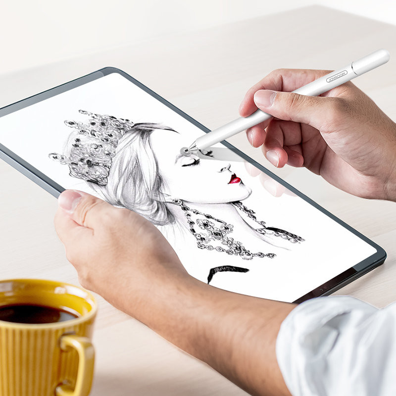 Pasyvus talpinis rašiklis išmaniesiems telefonams ir planšetiniams kompiuteriams Excellent Series JR-BP560S tamsiai pilka