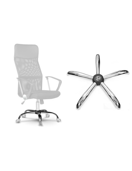 Fotelio pagrindas yra chromuotas 320 Fotelio pagrindas yra chromuotas 320