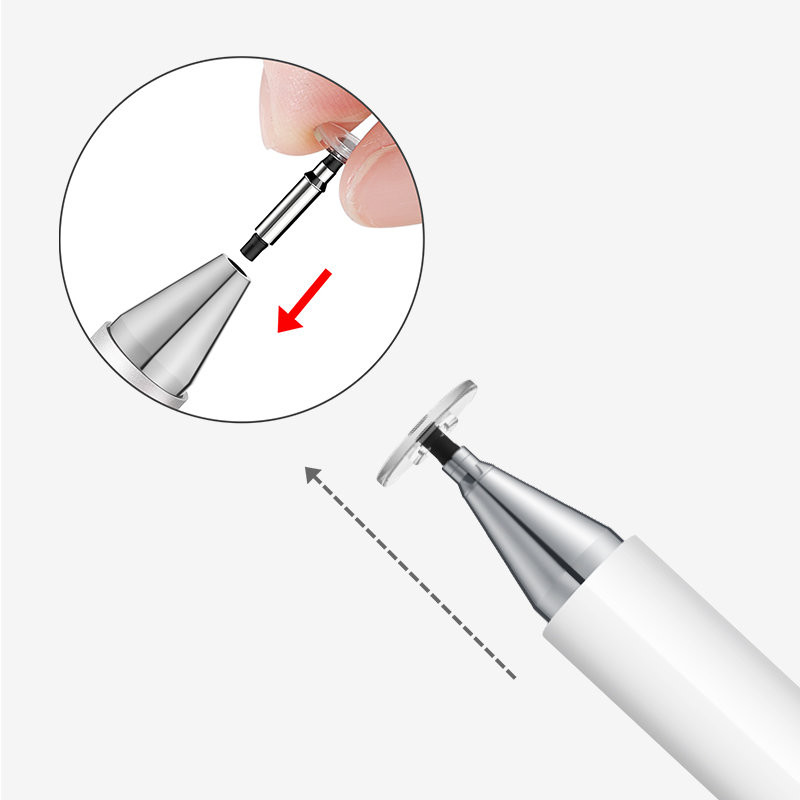 Pasyvus talpinis rašiklis išmaniesiems telefonams ir planšetiniams kompiuteriams Excellent Series JR-BP560S tamsiai pilka