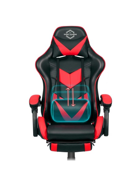 Biuro fotelis žaidėjui Sofotel Cerber juoda ir raudona Biuro fotelis žaidėjui Sofotel Cerber juoda ir raudona