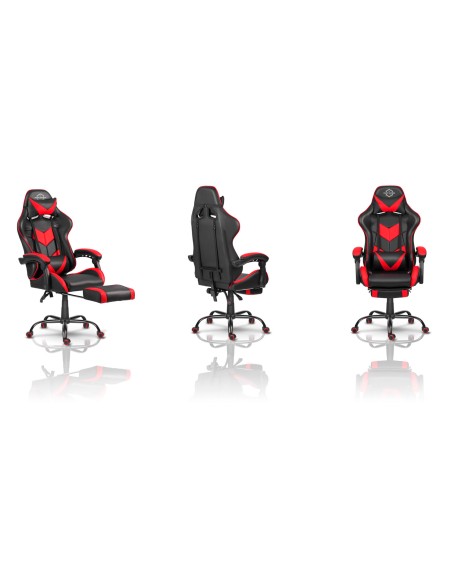 Biuro fotelis žaidėjui Sofotel Cerber juoda ir raudona Biuro fotelis žaidėjui Sofotel Cerber juoda ir raudona