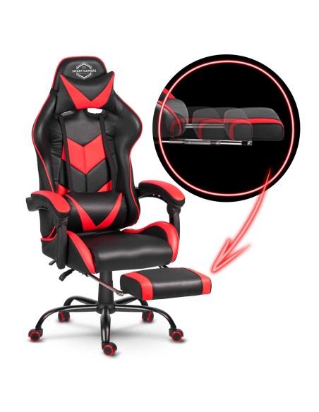 Biuro fotelis žaidėjui Sofotel Cerber juoda ir raudona Biuro fotelis žaidėjui Sofotel Cerber juoda ir raudona