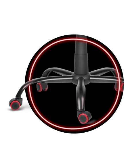 Biuro fotelis žaidėjui Sofotel Cerber juoda ir raudona Biuro fotelis žaidėjui Sofotel Cerber juoda ir raudona