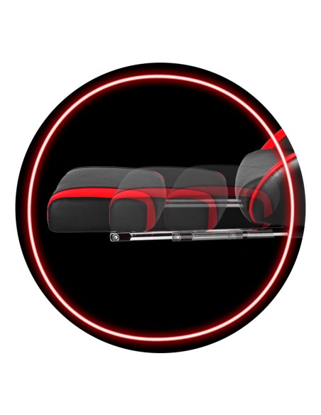 Biuro fotelis žaidėjui Sofotel Cerber juoda ir raudona Biuro fotelis žaidėjui Sofotel Cerber juoda ir raudona