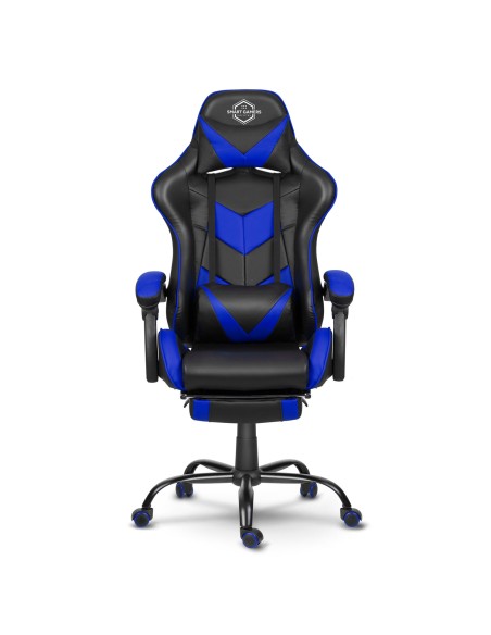 Biuro fotelis žaidėjui Sofotel Cerber juoda ir mėlyna Biuro fotelis žaidėjui Sofotel Cerber juoda ir mėlyna