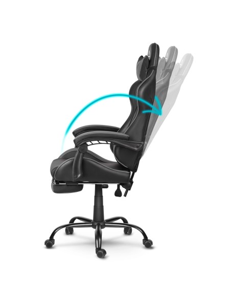 Sofotel Cerber juoda ir pilka biuro žaidimų kėdė Sofotel Cerber juoda ir pilka biuro žaidimų kėdė