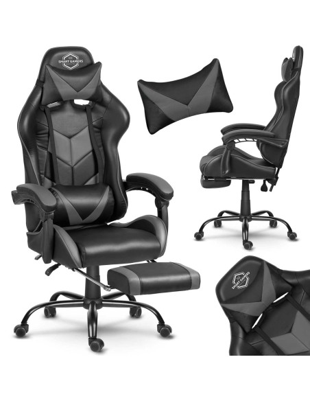 Sofotel Cerber juoda ir pilka biuro žaidimų kėdė Sofotel Cerber juoda ir pilka biuro žaidimų kėdė