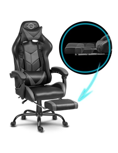 Sofotel Cerber juoda ir pilka biuro žaidimų kėdė Sofotel Cerber juoda ir pilka biuro žaidimų kėdė