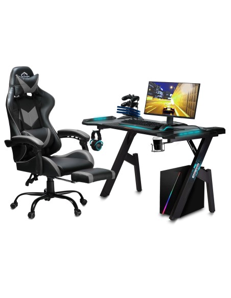 Sofotel Cerber juoda ir pilka biuro žaidimų kėdė Sofotel Cerber juoda ir pilka biuro žaidimų kėdė