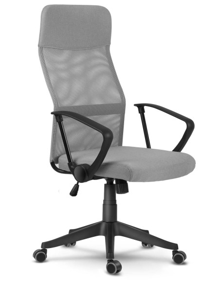 Biuro fotelis pagamintas iš mikrotinklo Sofotel Sydney šviesiai pilkos spalvos Biuro fotelis pagamintas iš mikrotinklo Sofotel Sydney šviesiai pilkos spalvos