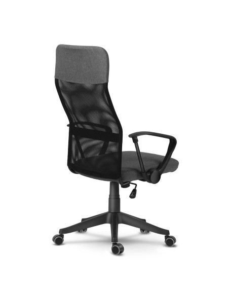 Biuro fotelis pagamintas iš mikro tinklelio So fotelis Sydney tamsiai pilka Biuro fotelis pagamintas iš mikro tinklelio So fotelis Sydney tamsiai pilka