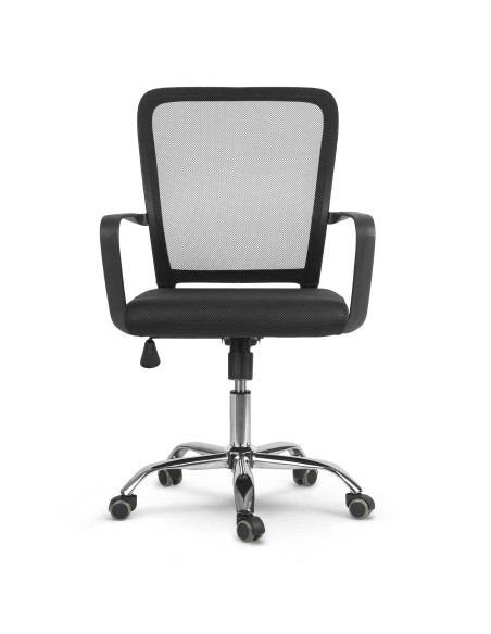 Mikromesh pasukamas biuro fotelis Sofotel Diran juodas Mikromesh pasukamas biuro fotelis Sofotel Diran juodas