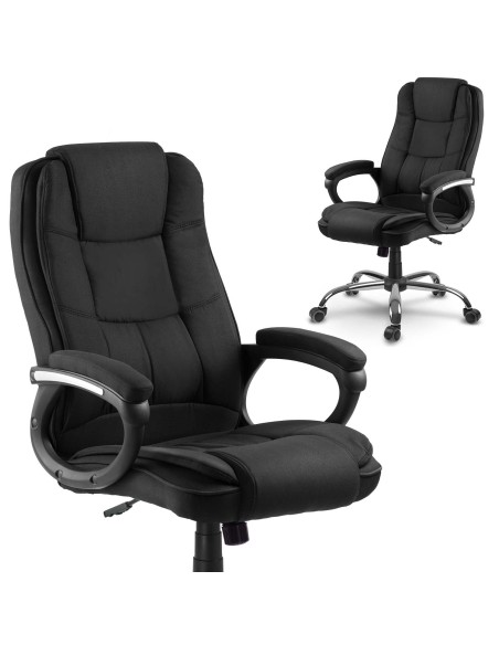 Sofotel Porto biuro fotelis - juodas audinys Sofotel Porto biuro fotelis - juodas audinys