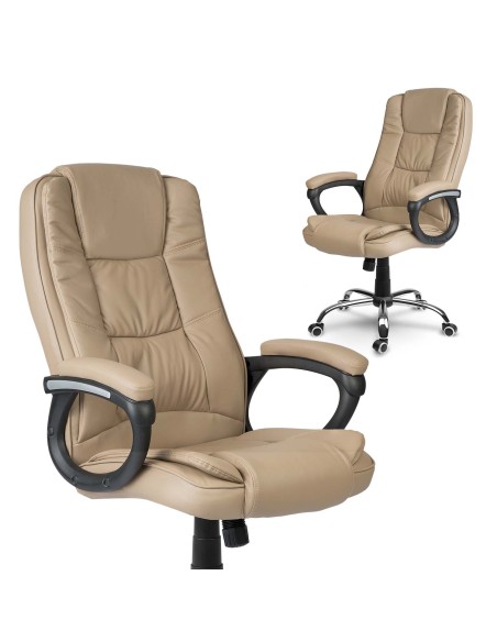 Sofotel Porto biuro fotelis - smėlio spalvos Sofotel Porto biuro fotelis - smėlio spalvos