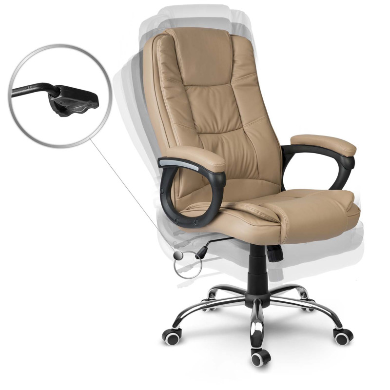 Sofotel Porto biuro fotelis - smėlio spalvos