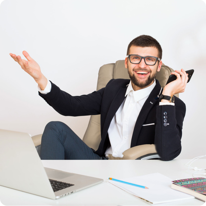 Sofotel Porto biuro fotelis - smėlio spalvos