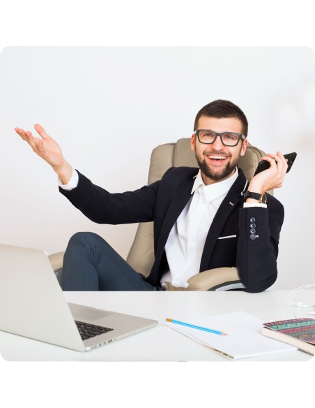 Sofotel Porto biuro fotelis - smėlio spalvos Sofotel Porto biuro fotelis - smėlio spalvos