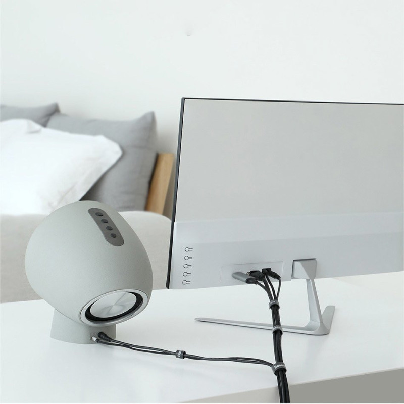 Kabelių tvarkyklė velcro juosta 3m juoda