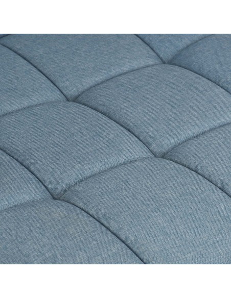 Benton mėlyno audinio biuro fotelis Benton mėlyno audinio biuro fotelis