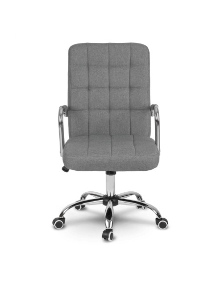 Benton pilko audinio biuro fotelis Benton pilko audinio biuro fotelis