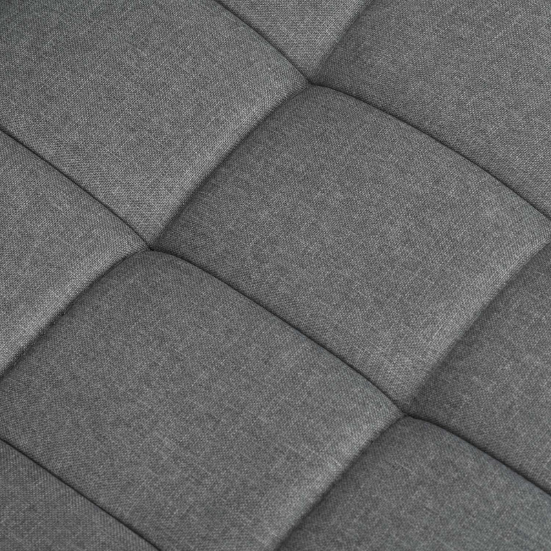 Benton pilko audinio biuro fotelis