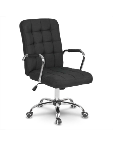 Benton audinio biuro fotelis juodas Benton audinio biuro fotelis juodas