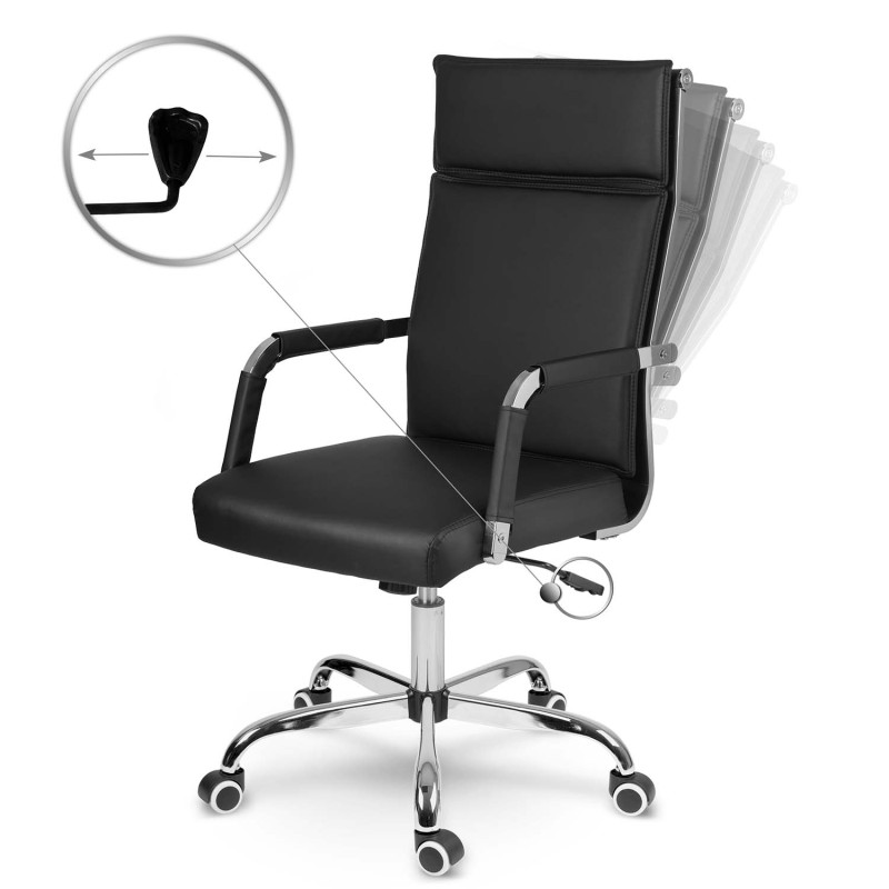 Sofotel Koiba juodas biuro fotelis