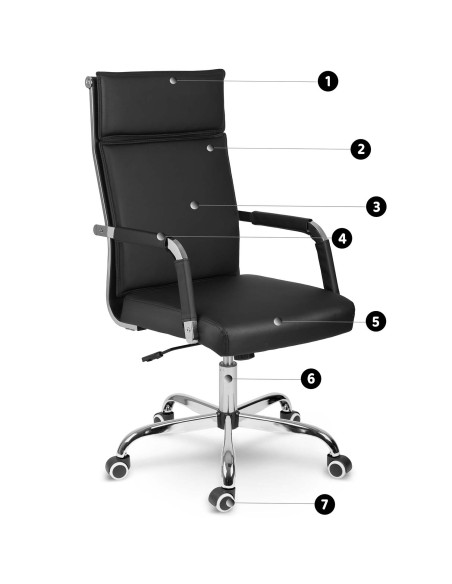 Sofotel Koiba juodas biuro fotelis Sofotel Koiba juodas biuro fotelis